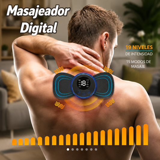 Mini Masajeador Recargable de Cuello